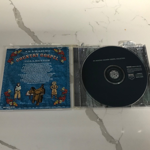 An Amazing Country Gospel Collection 1998 Music CD - Picture 3 of 3
